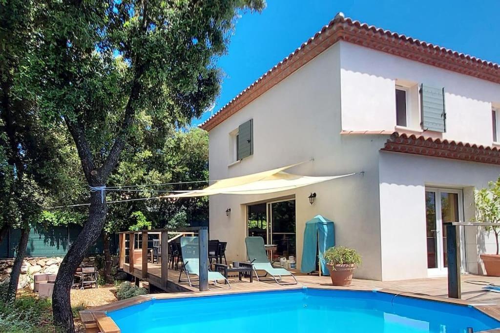 Villa Garrigue - Piscine, Parking, Maison Entiere Beaulieu  Kültér fotó