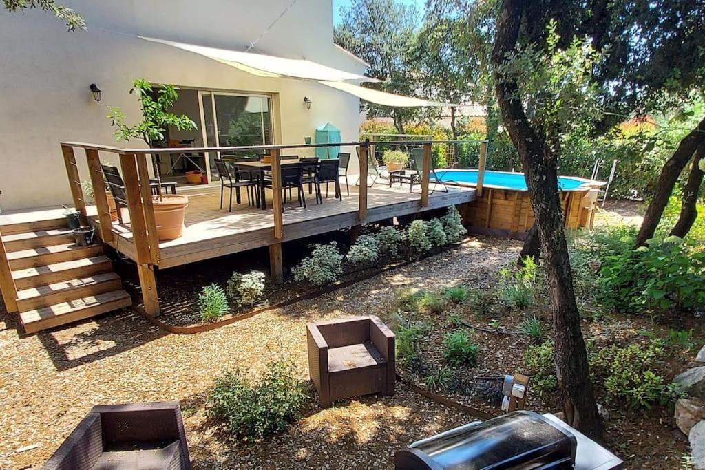 Villa Garrigue - Piscine, Parking, Maison Entiere Beaulieu  Kültér fotó
